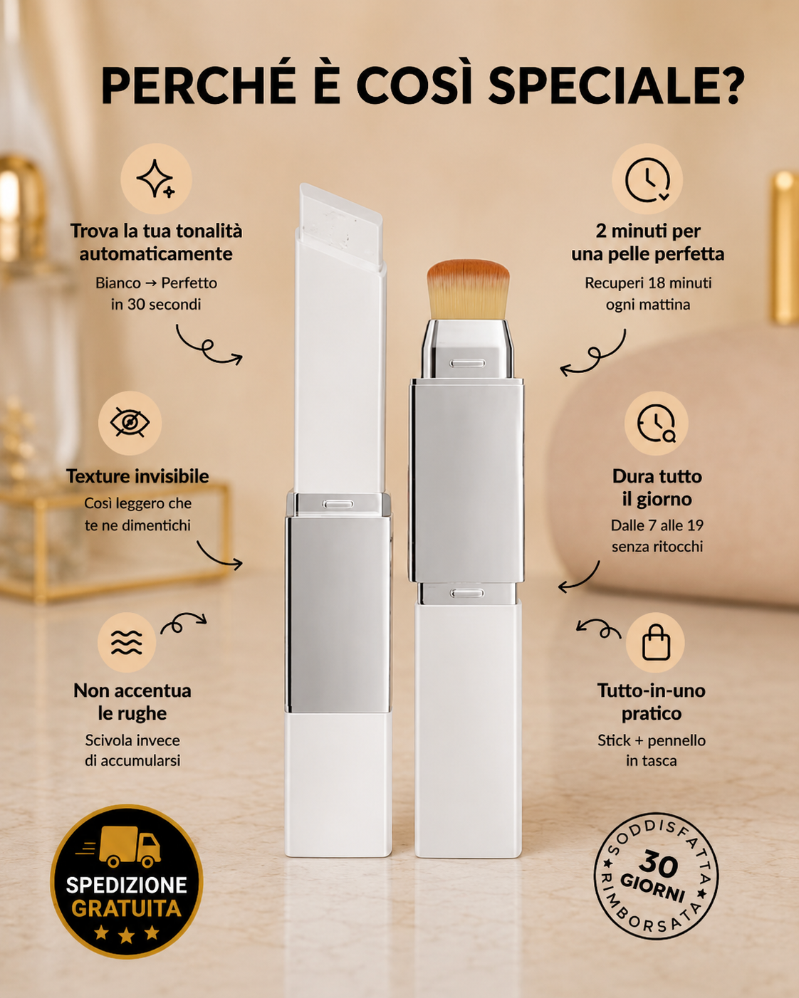 Essora Skin Tint — Incarnato Uniforme, Luminoso e Naturale