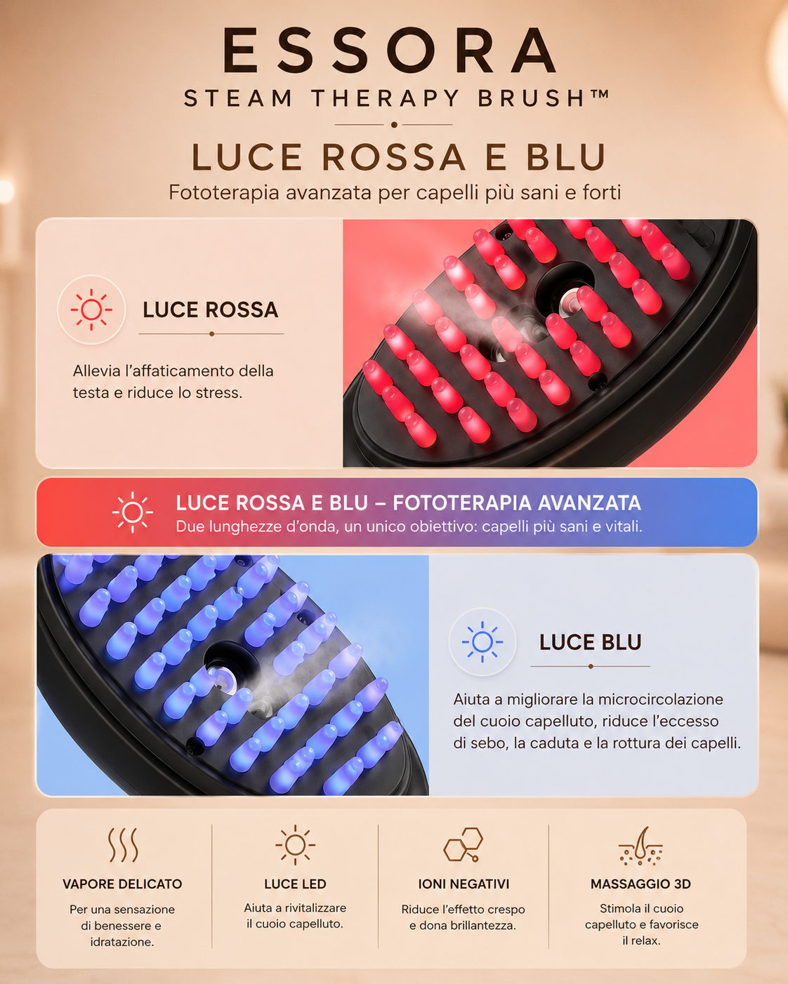 Essora Steam Therapy Brush™